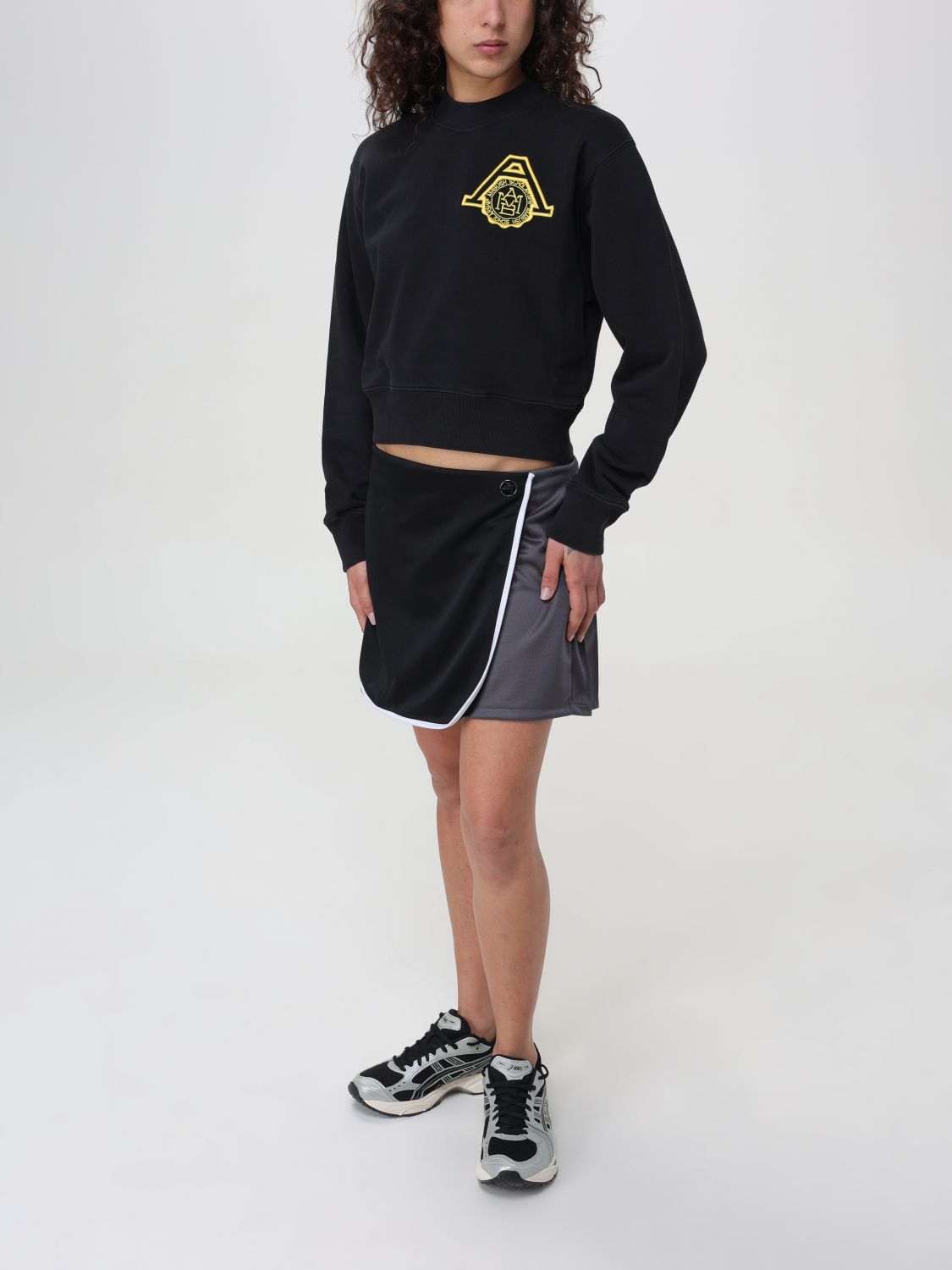 Sweatshirt Woman color Black
