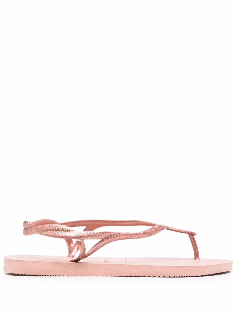 Luna crossover-strap sandals - Pink