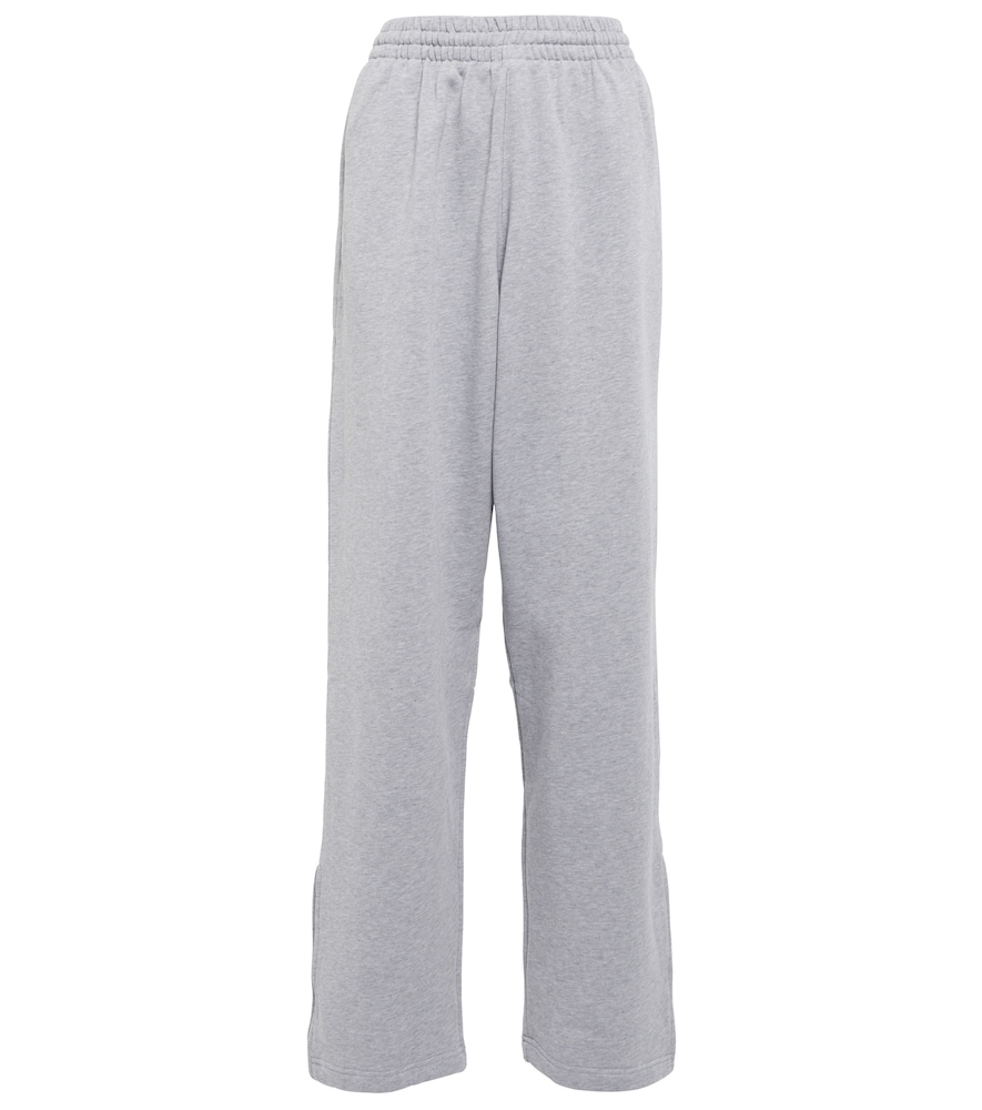 X Hailey Bieber wide-leg cotton sweatpants