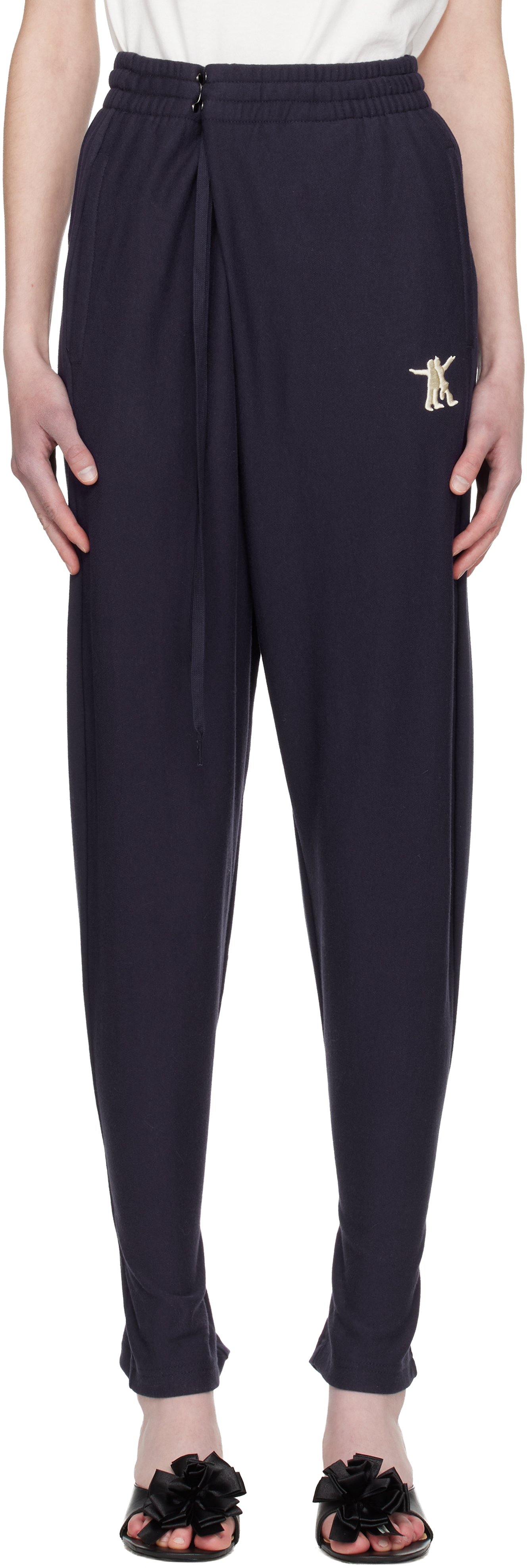 Navy Convertible Sweatpants