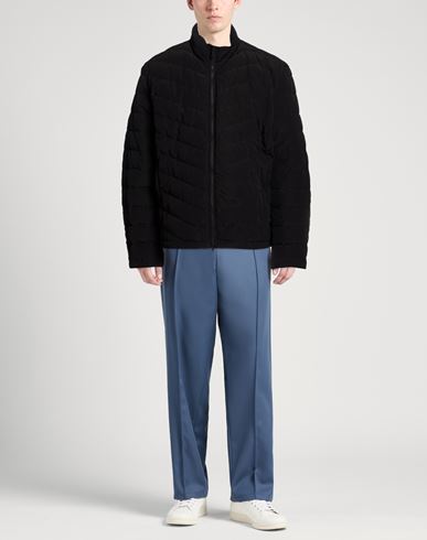 Man Puffer Black Size XXL Polyester, Nylon