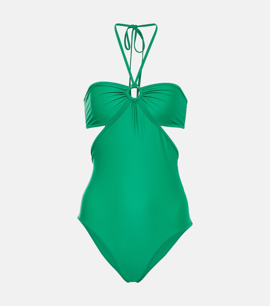 Halterneck swimsuit