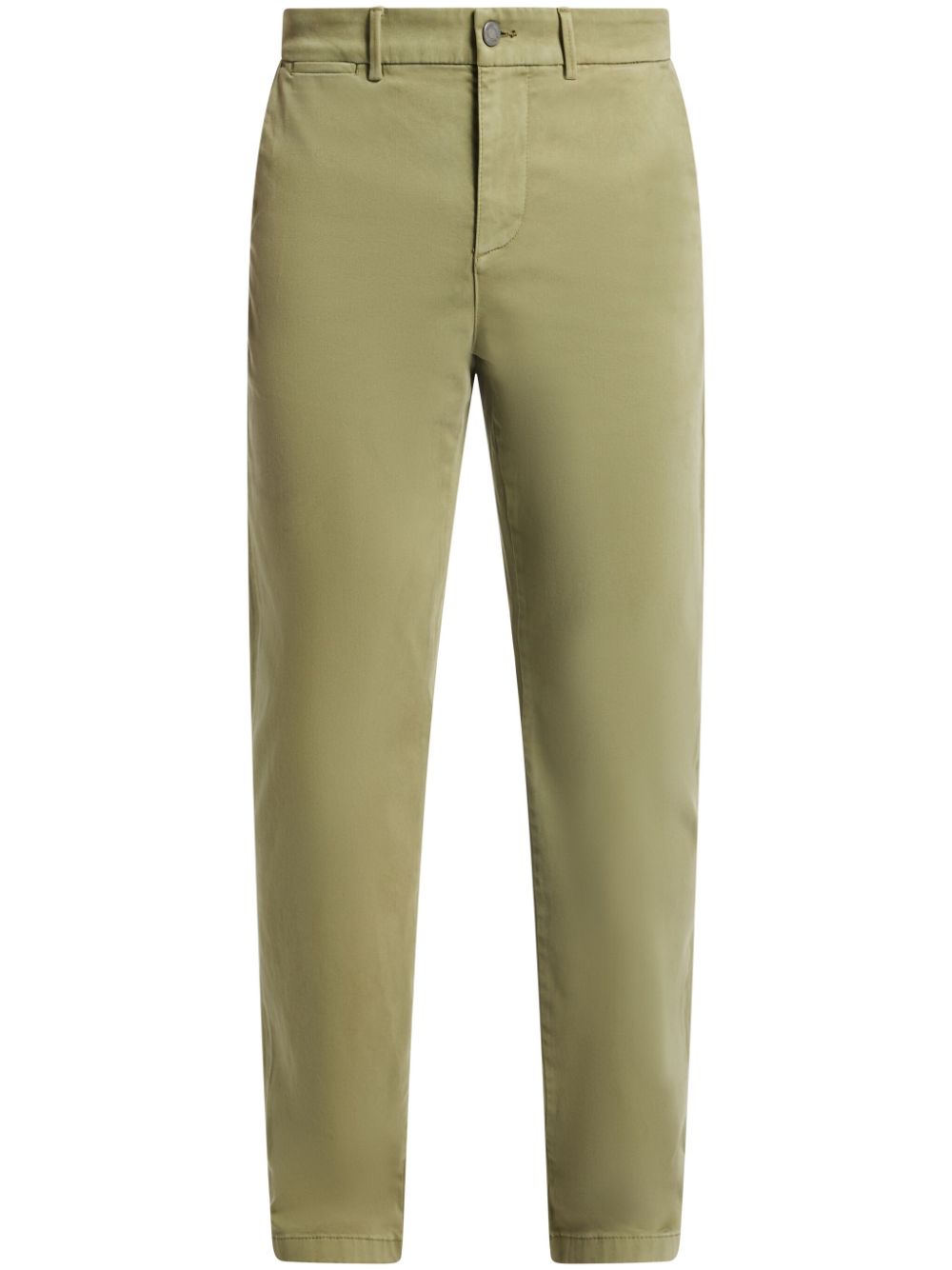 Mid-rise chinos - Green