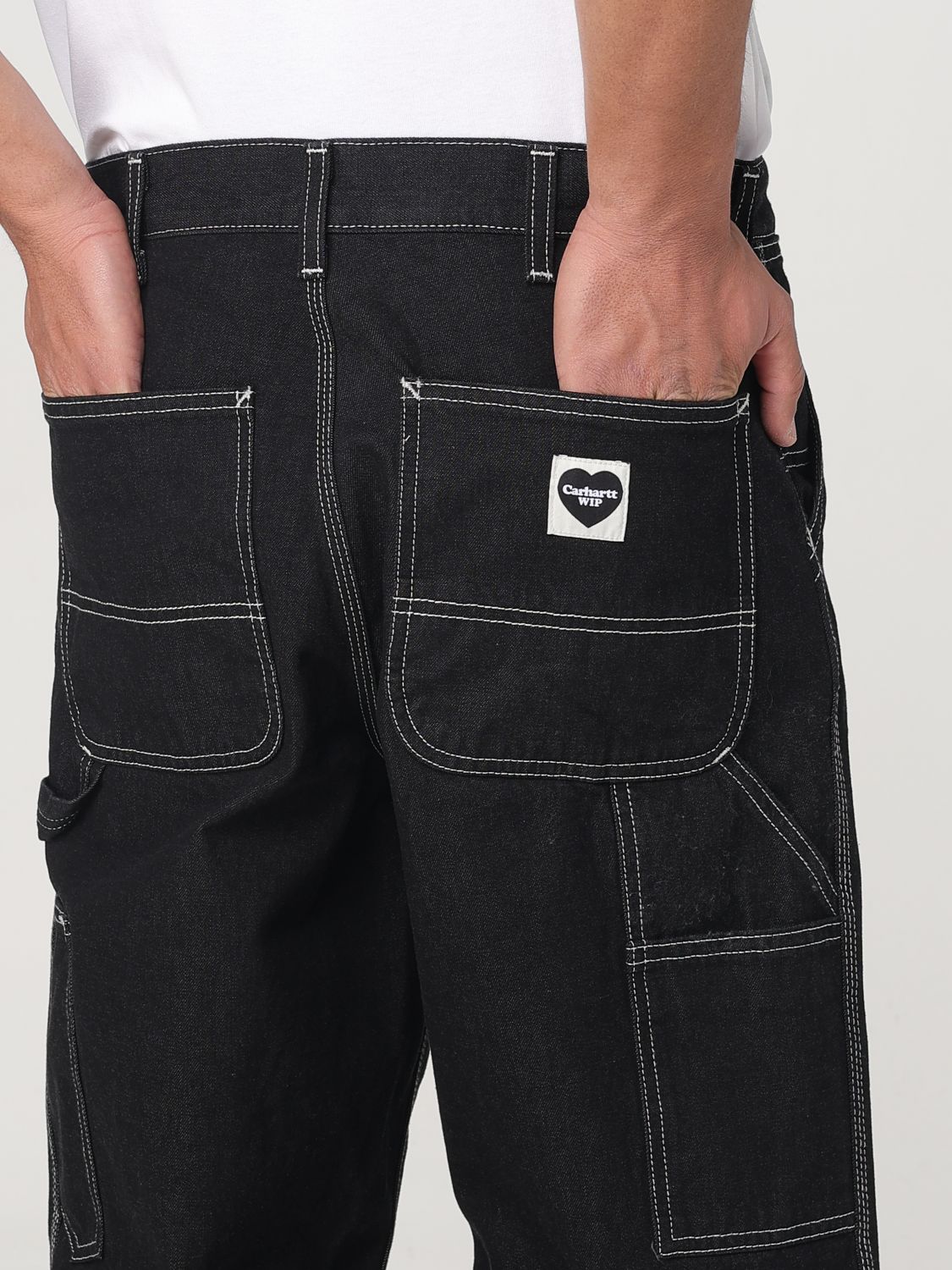 Pants CARHARTT WIP Men color Black