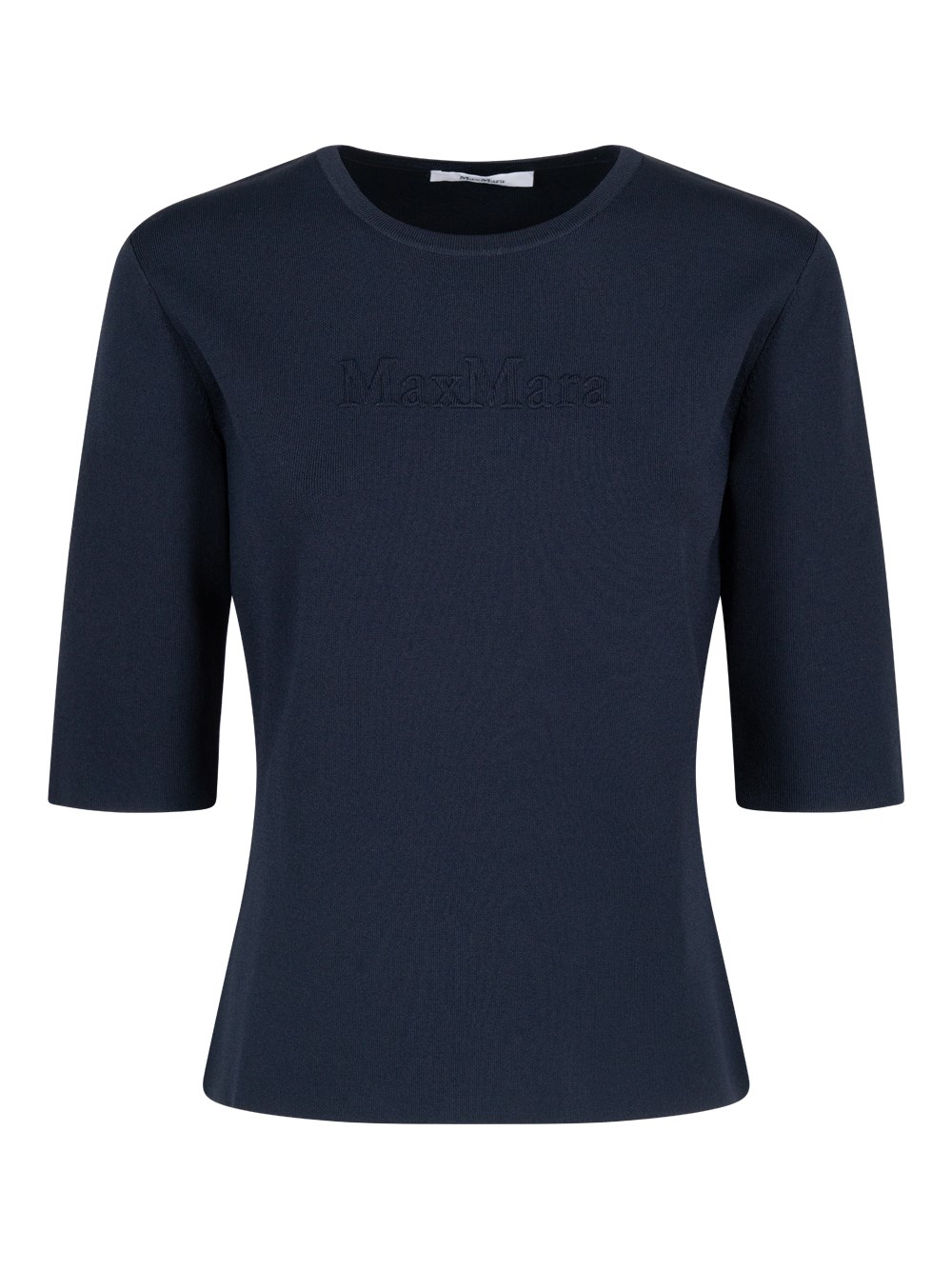 Knitted Jersey Short-Sleeved Top