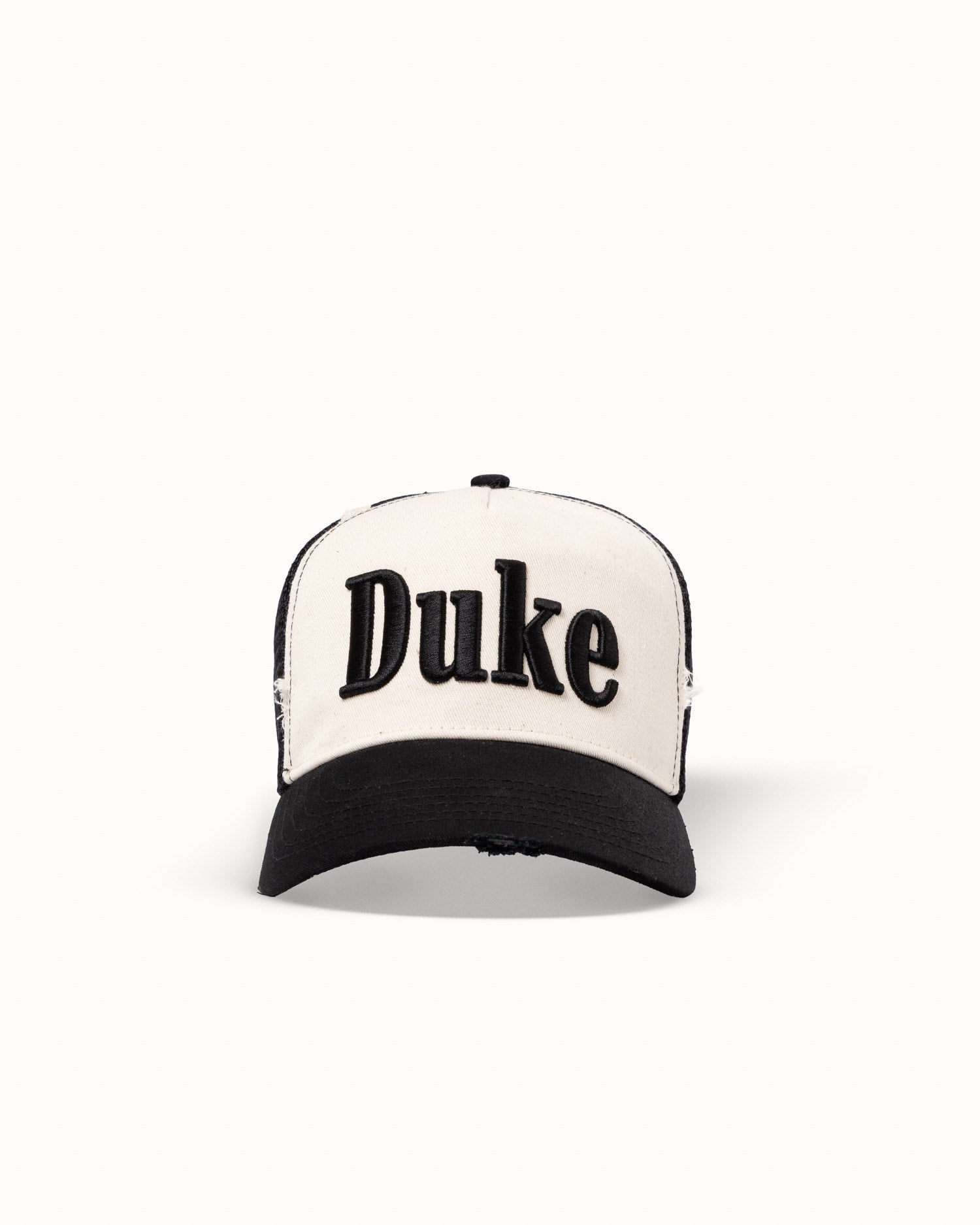 Unisex Duke Cream Trucker Cap, Size
