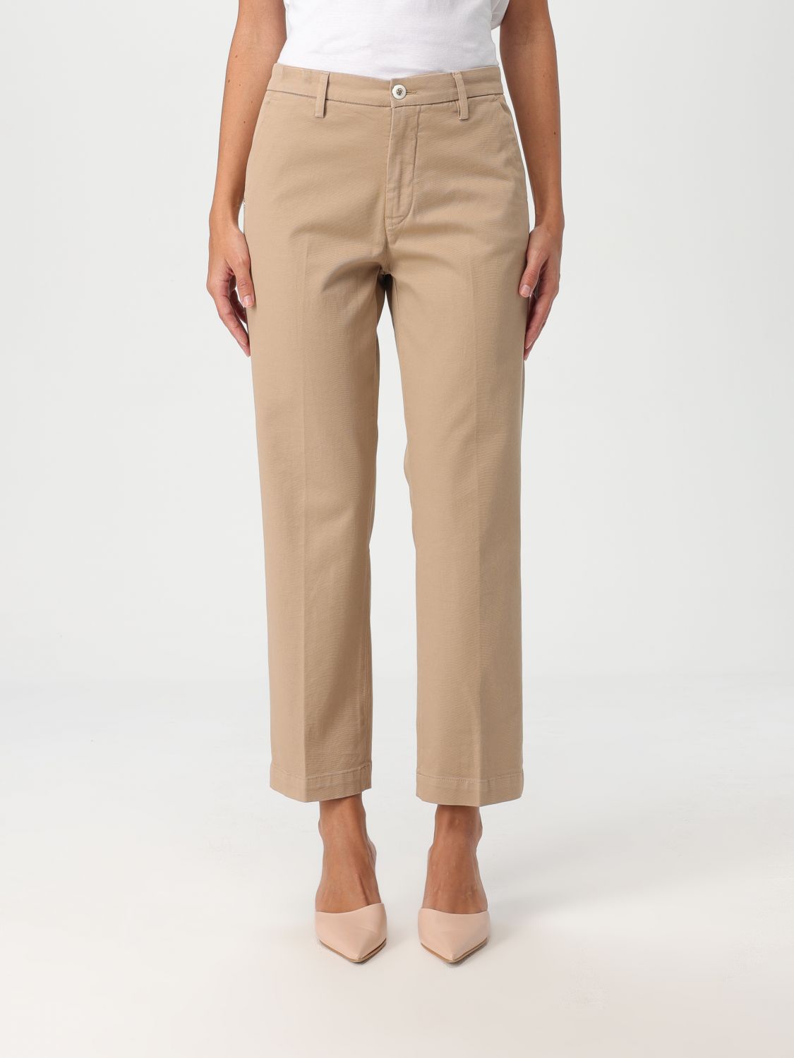 Pants Woman color Nude
