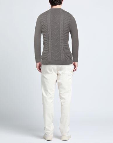 Man Sweater Grey Size 38 Cotton