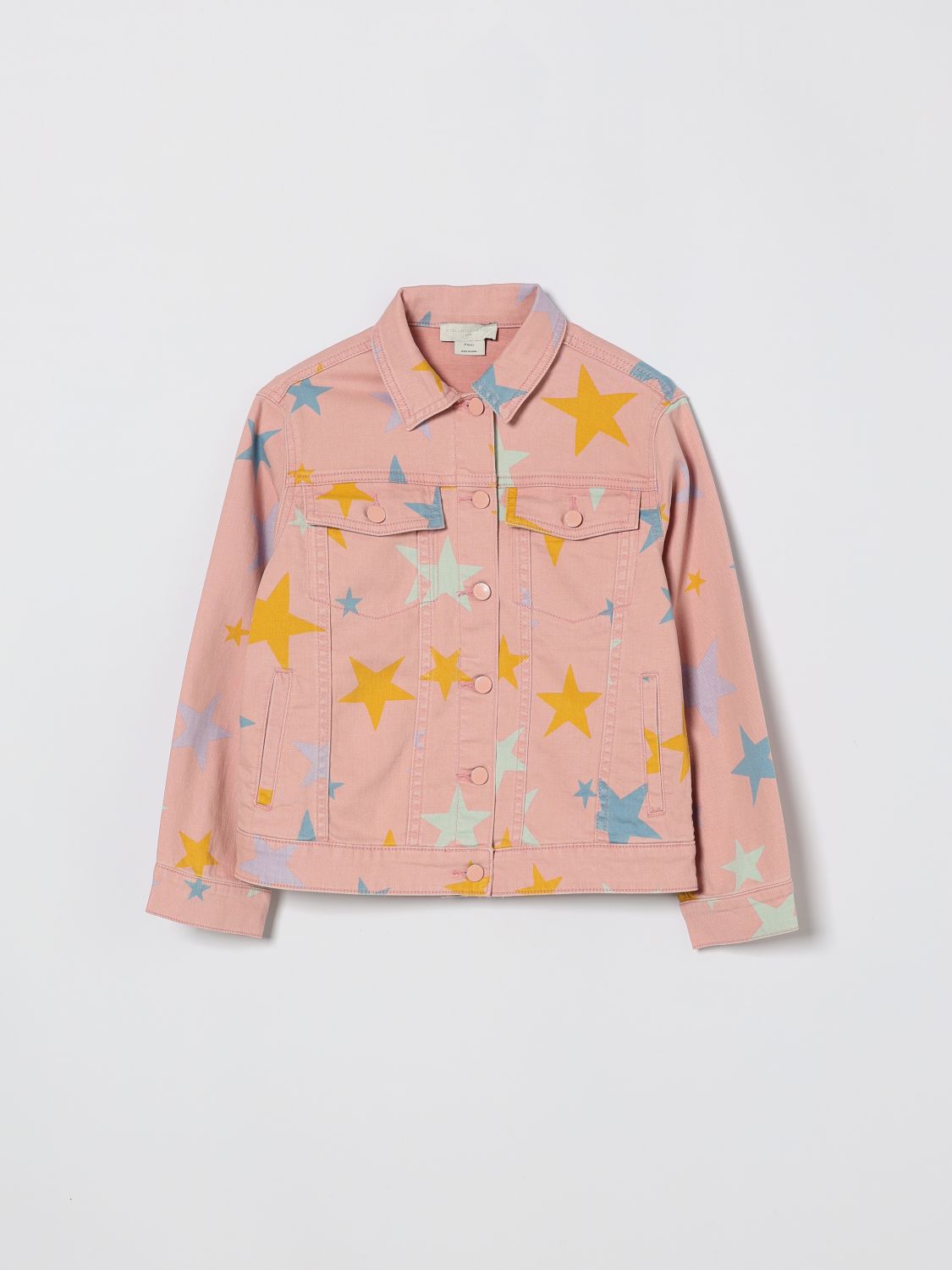 Coat Kids color Pink