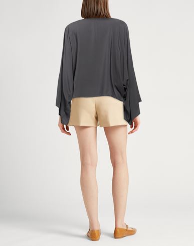 Woman Top Charcoal Size 1 Acetate, Silk