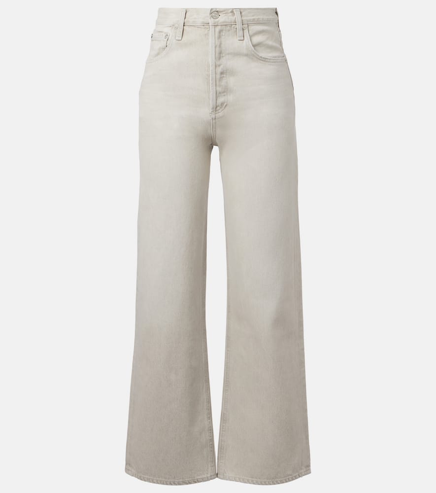 Ren high-rise wide-leg jeans