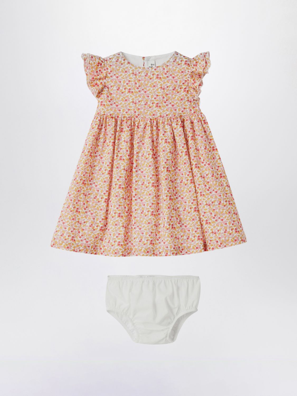 Romper IL GUFO Kids color Apricot