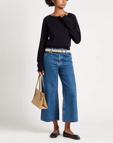 Collezione N_01 Woman Sweater Midnight blue Size S Merino Wool