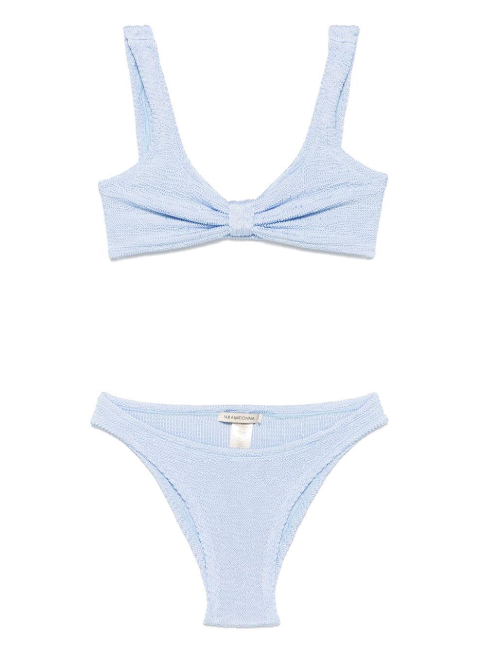 Seersucker bikini - Blue