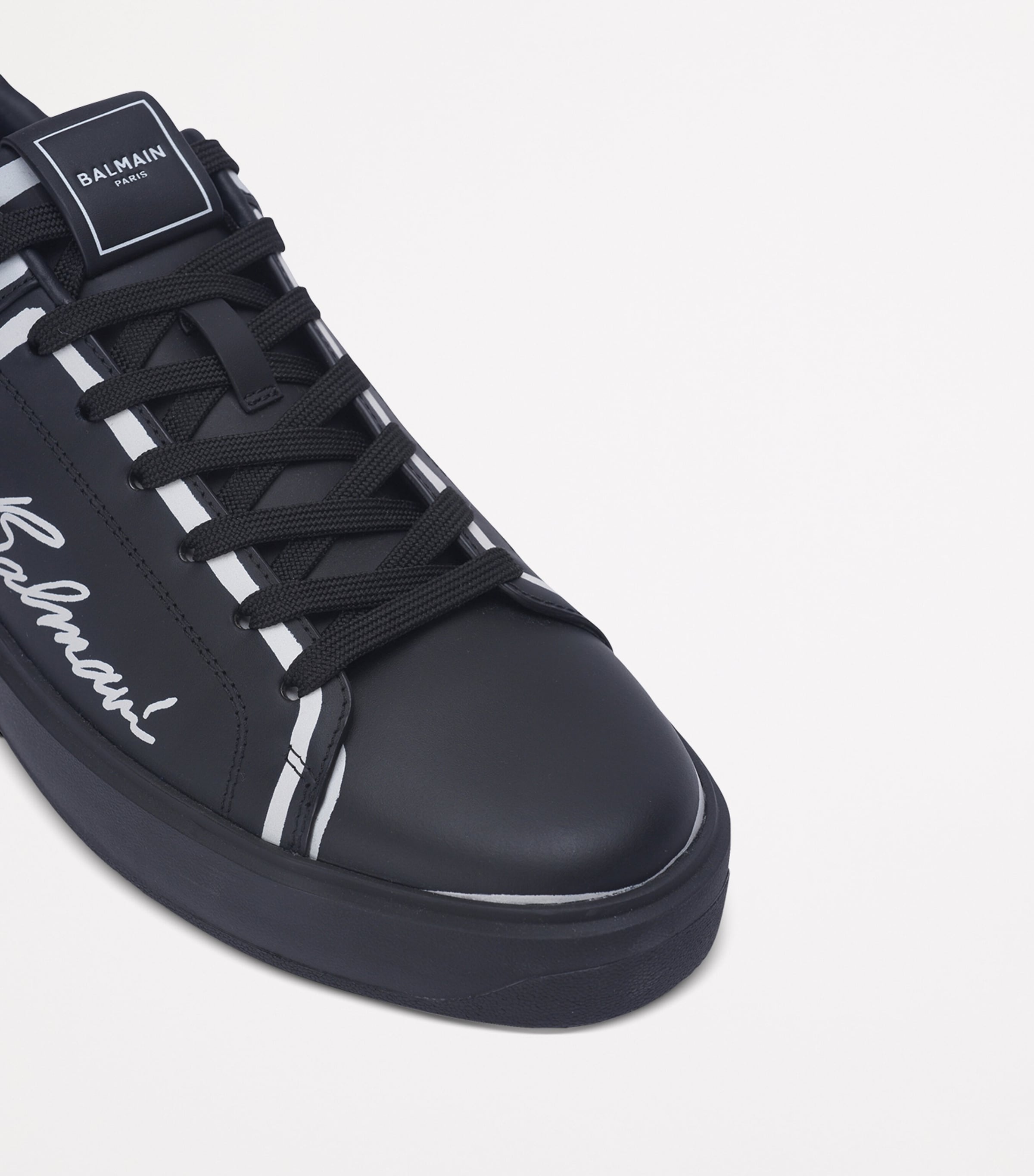 발망 남성 Calfskin B-Court Printed Sneakers 000000000007761498