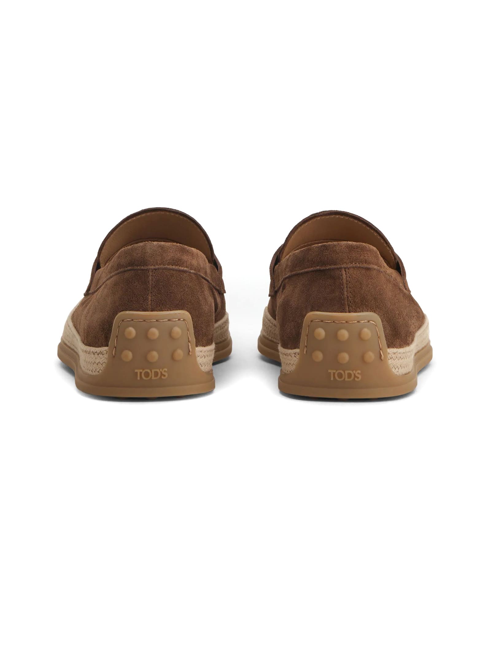 Rubber Raffia Mocassins