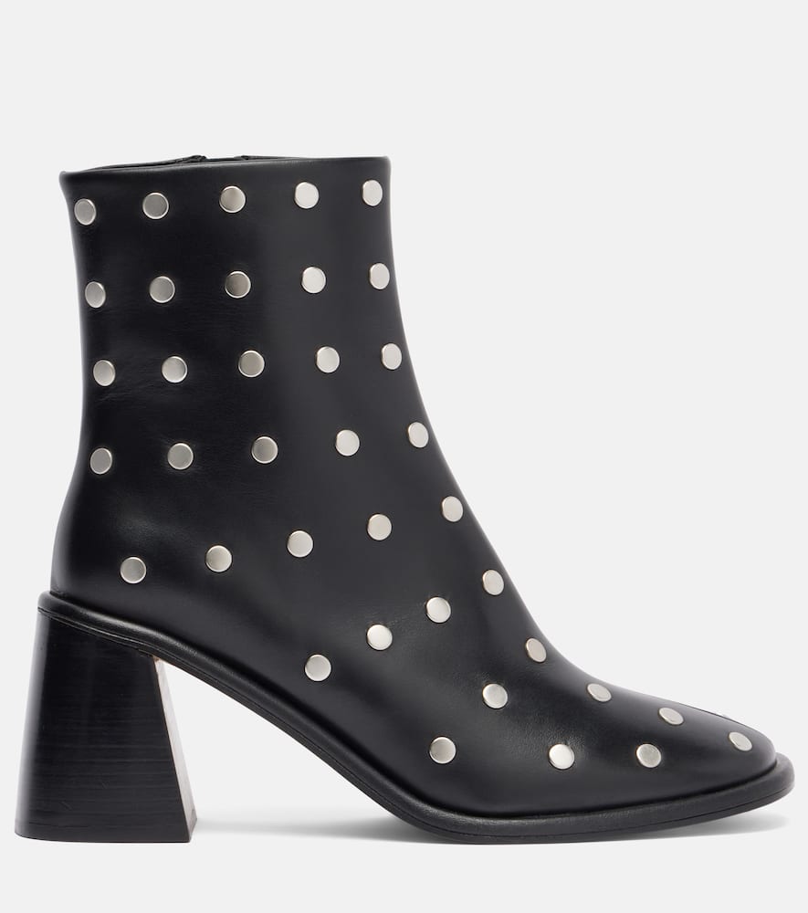 Kima 80 studded leather ankle boots