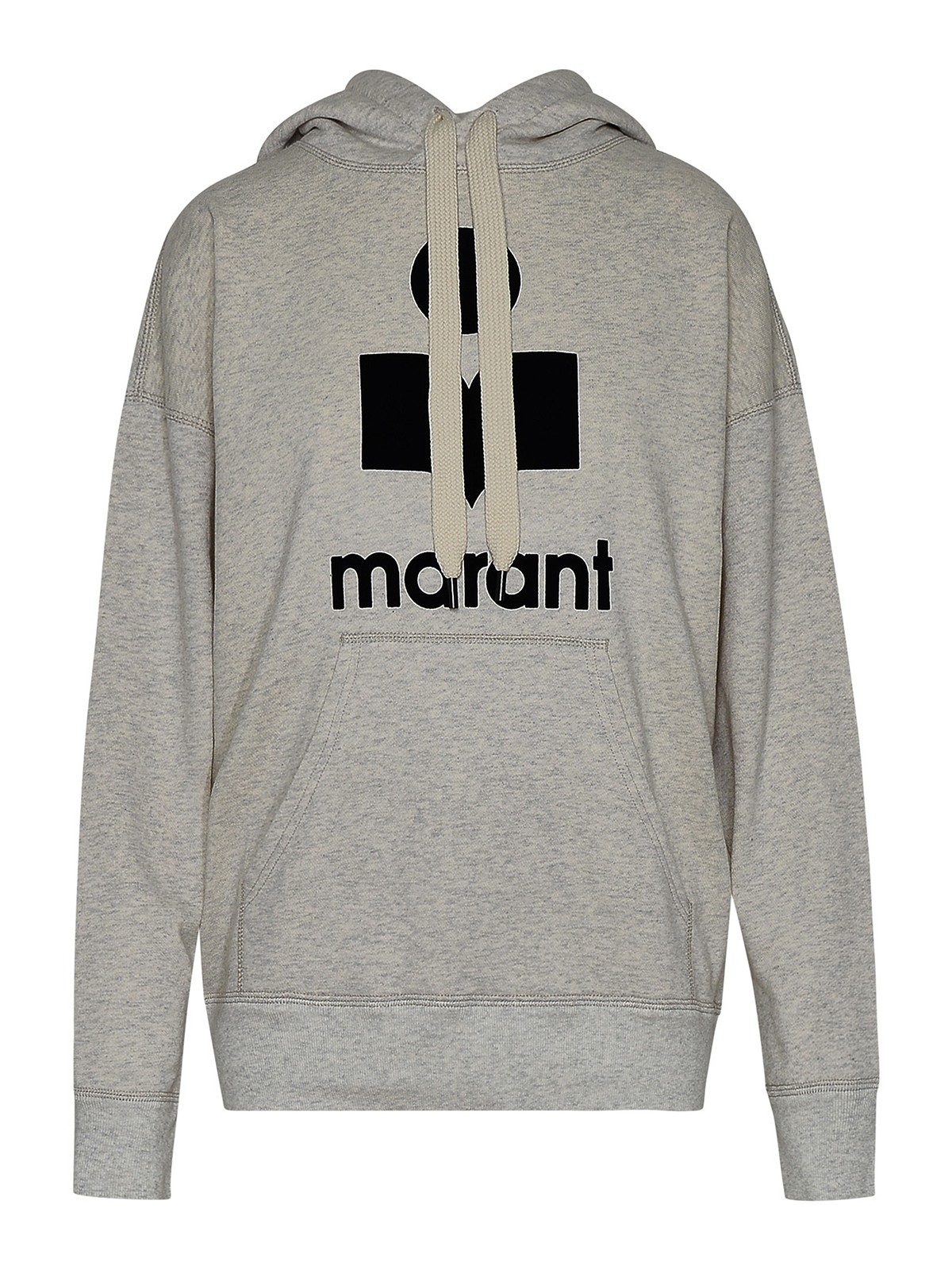 Mansel sweatshirt in gray cotton blend