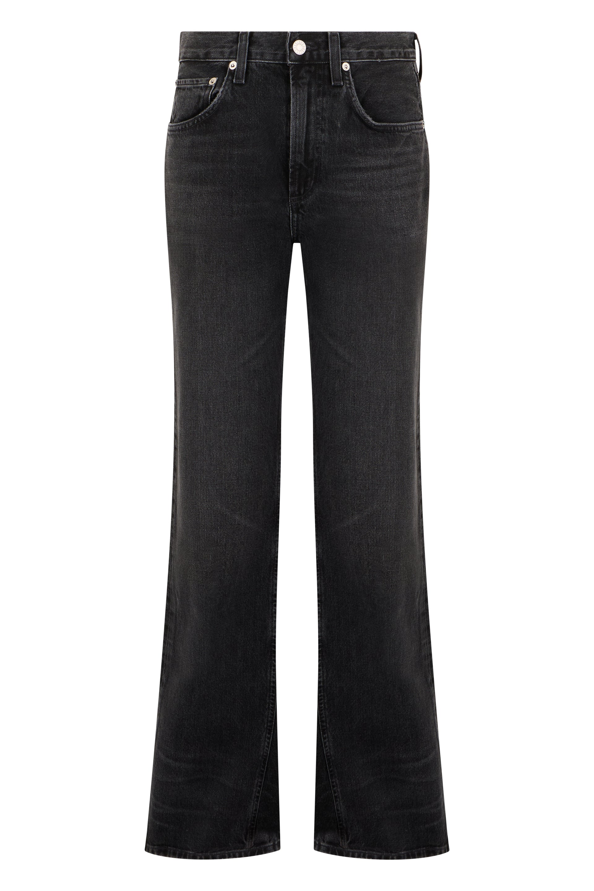Flared Fit High-Waisted Denim Pants - FW25