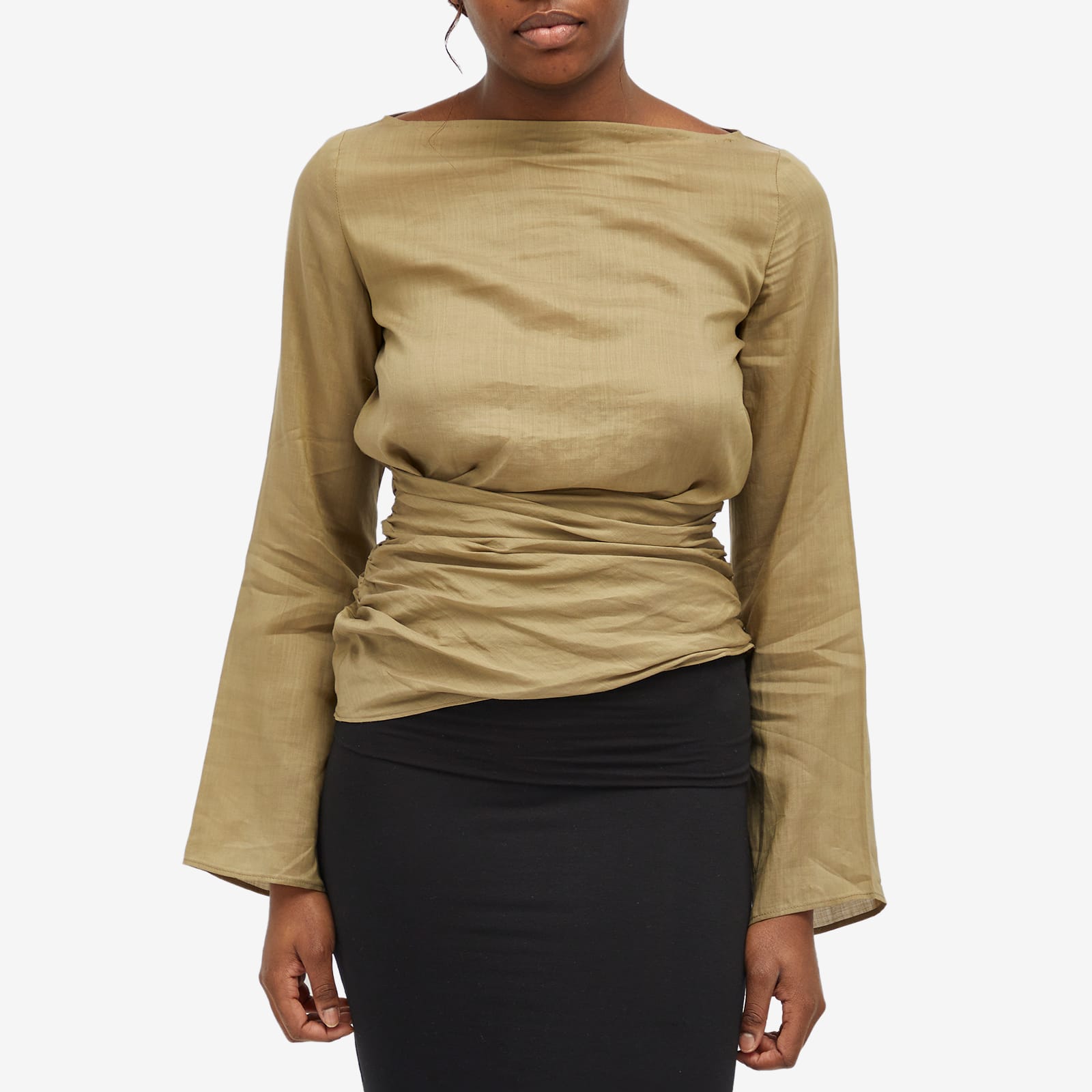 Women's Adelia Top in Khaki