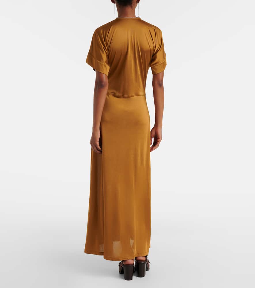 Jersey maxi dress