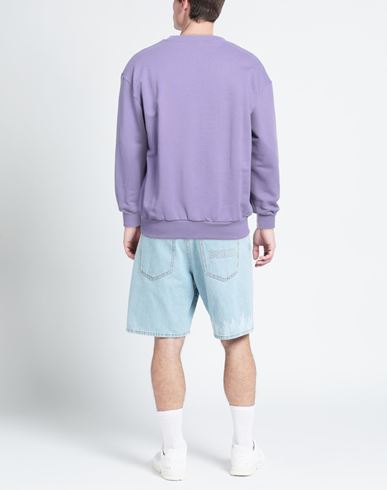 Man Sweatshirt Mauve Size XS Cotton