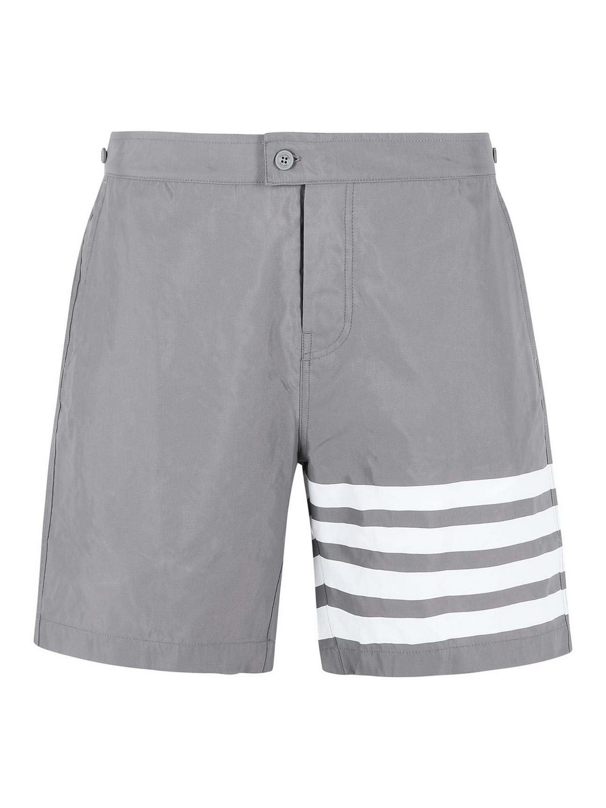 Thom Browne - swim tech 4 bar nylon swimsuit short