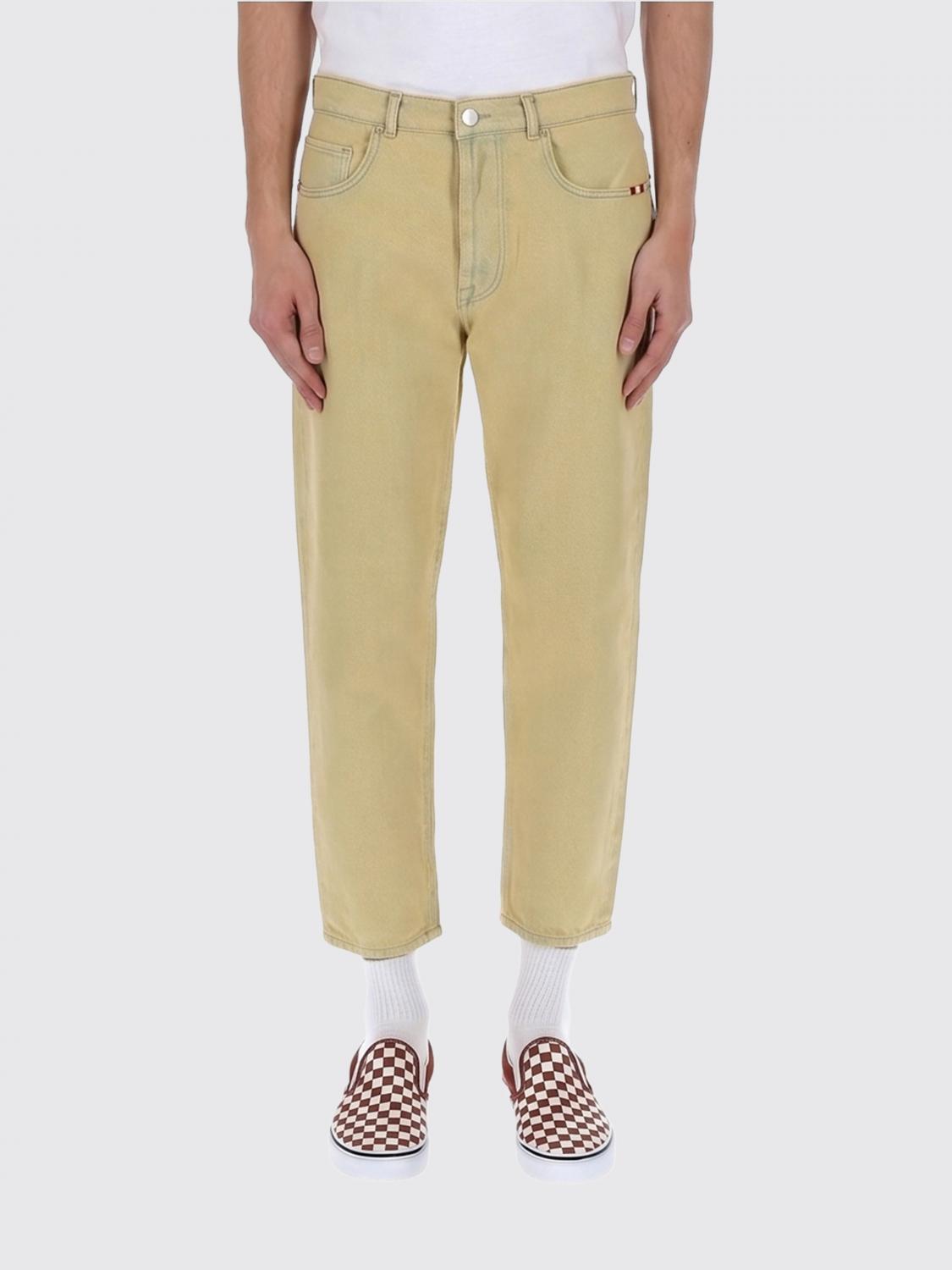 Jeans Men color Beige