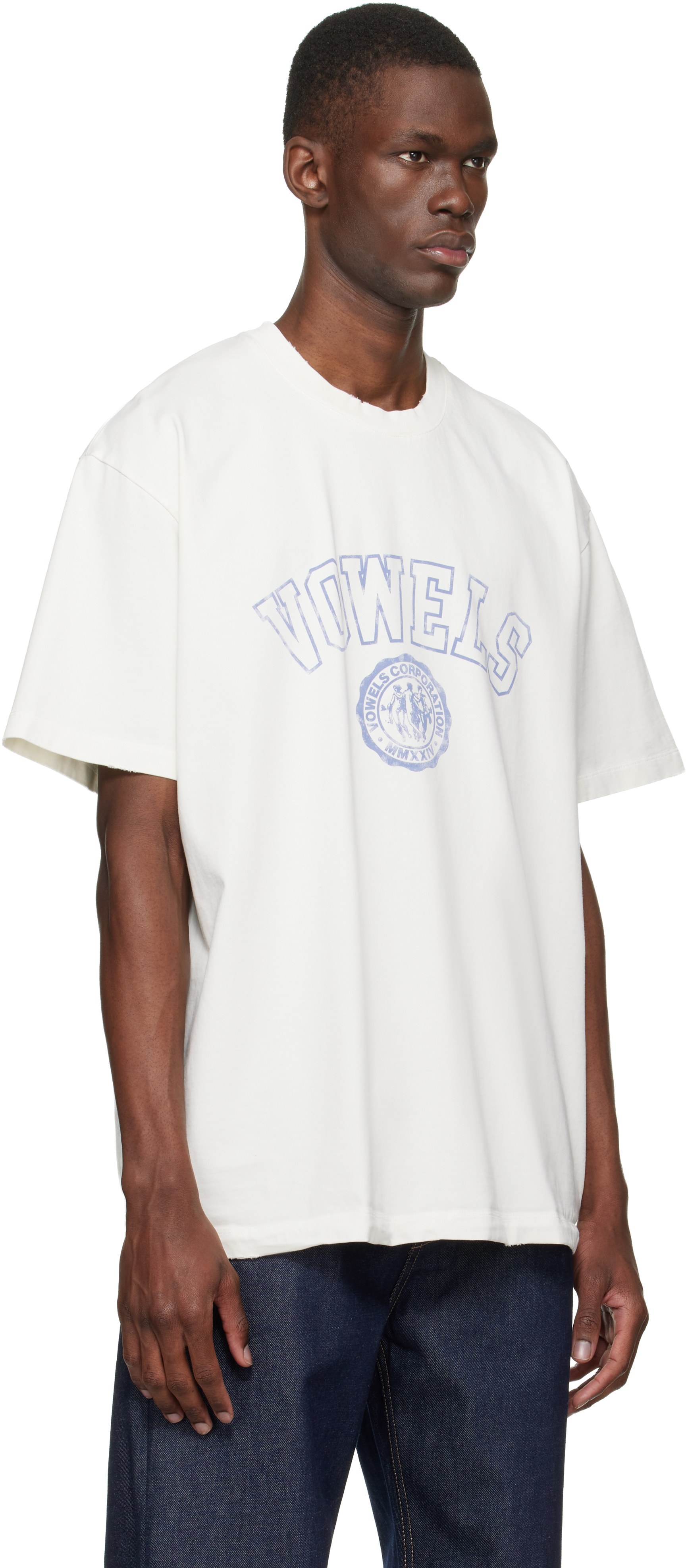 Off-White Faded Collegiate T-shirt