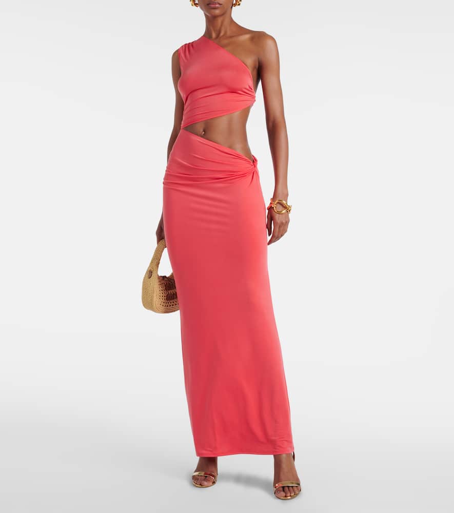 Yana cutout jersey maxi dress
