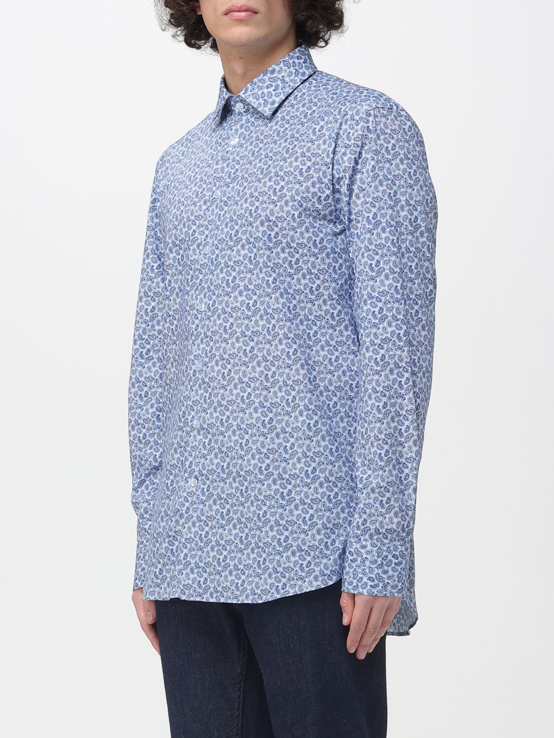 Shirt Men color Blue