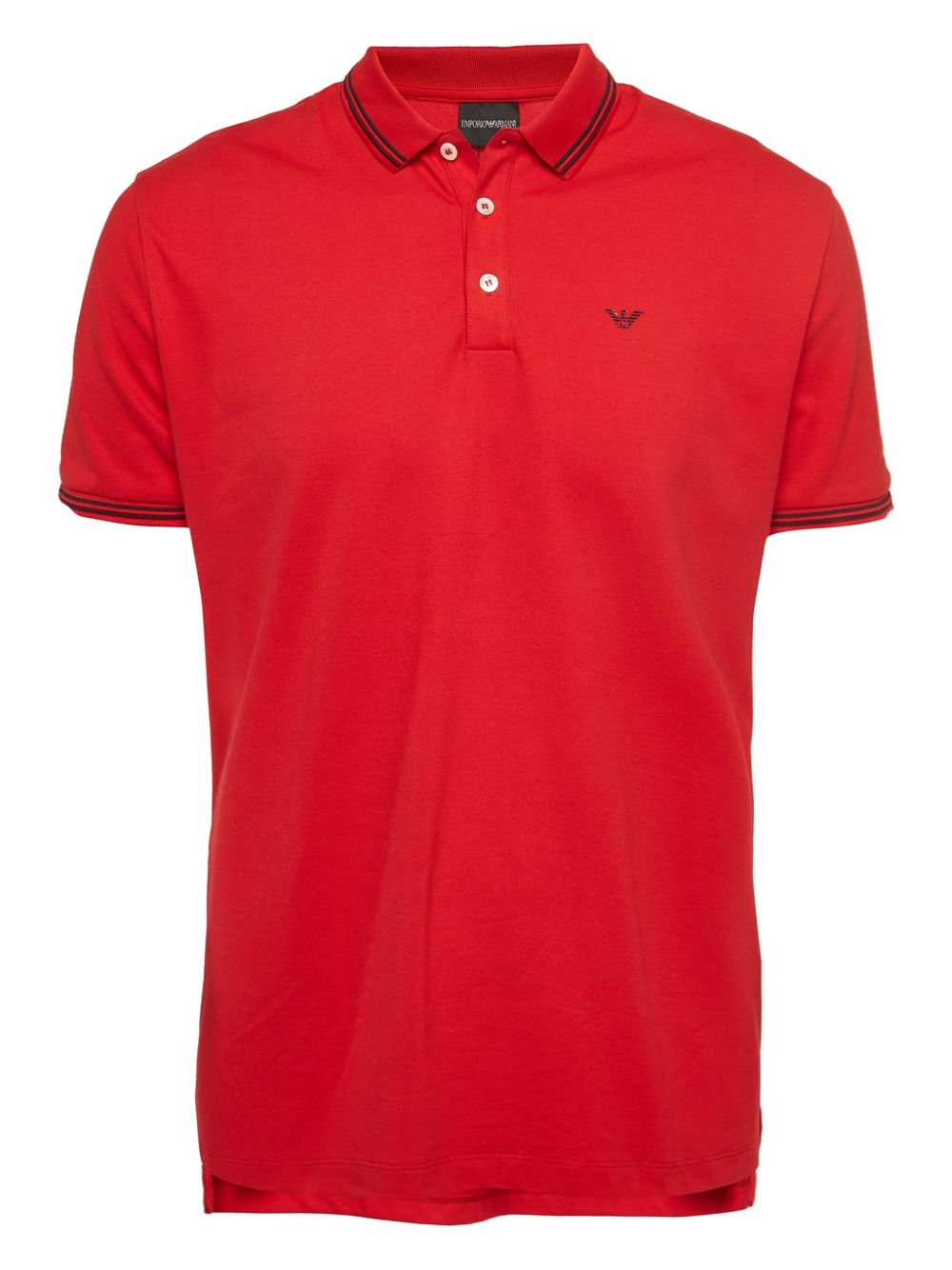 Cotton polo shirt - Red