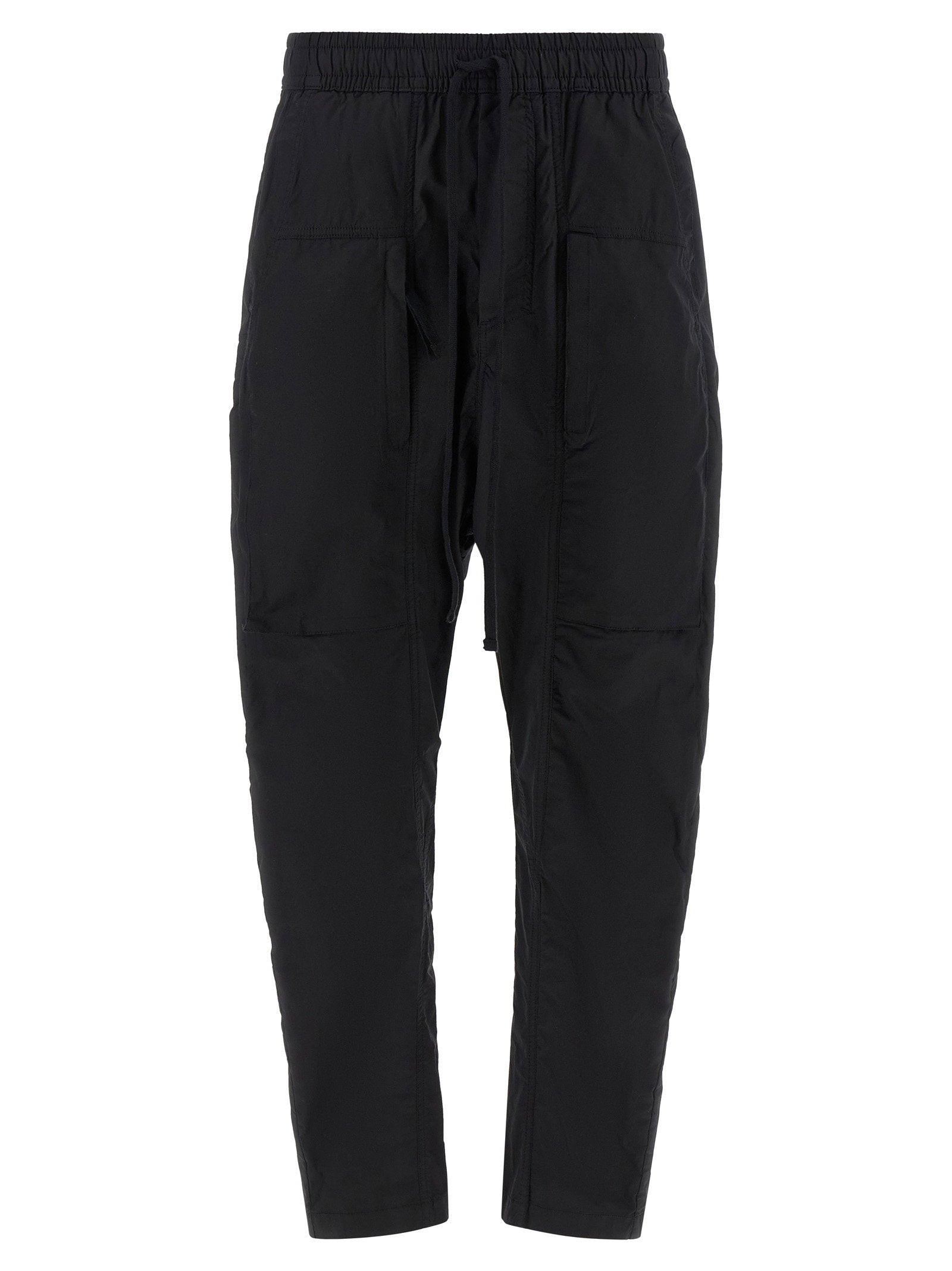 Organic Cotton Joggers — Black