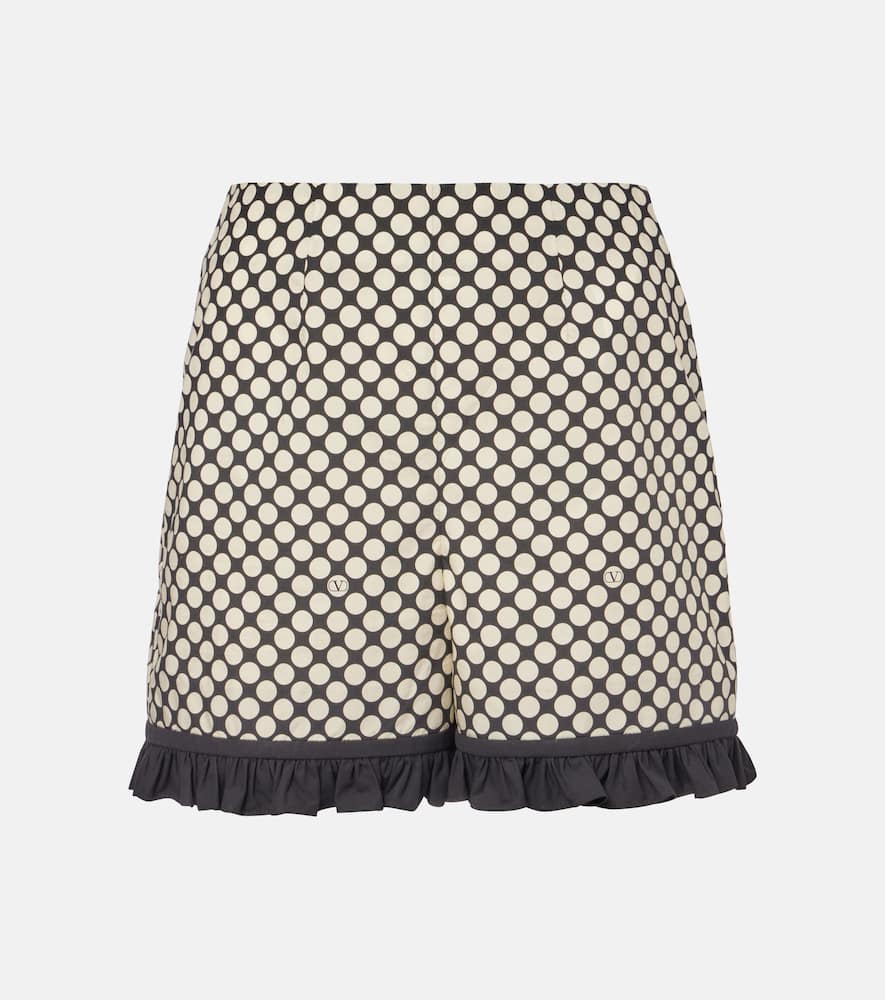 Plus De Pois cotton poplin shorts