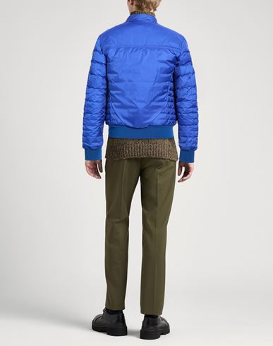 Man Puffer Bright blue Size M Polyamide, Polyester, Elastane