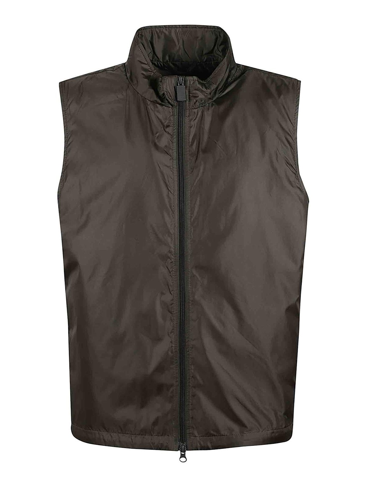 Technical zipped-up gilet