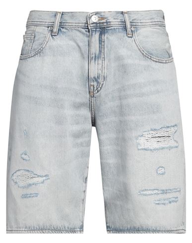Armani Exchange Man Denim shorts Blue Size 28 Cotton