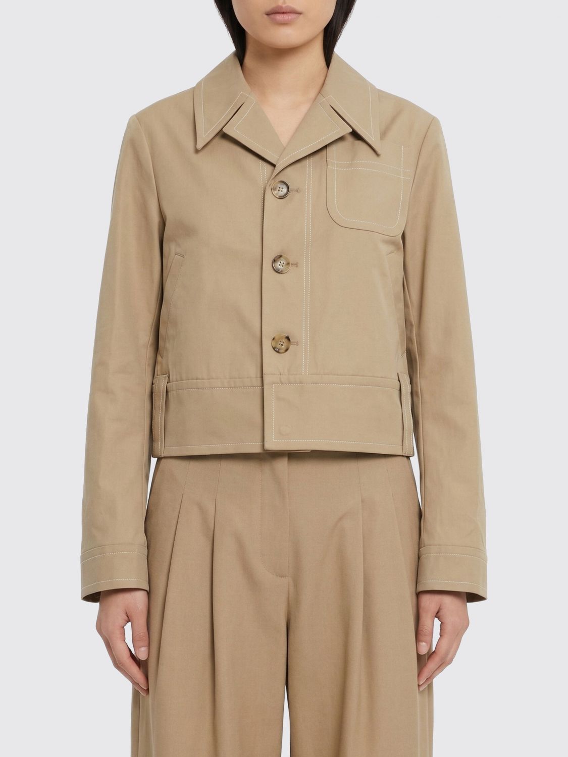Jacket Woman color Beige