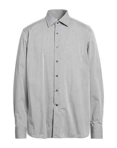 Man Shirt Grey Size 18 Cotton