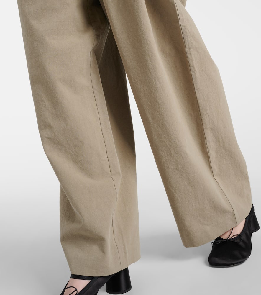 Proenza Schouler White Label Helena cotton-blend wide-leg pants