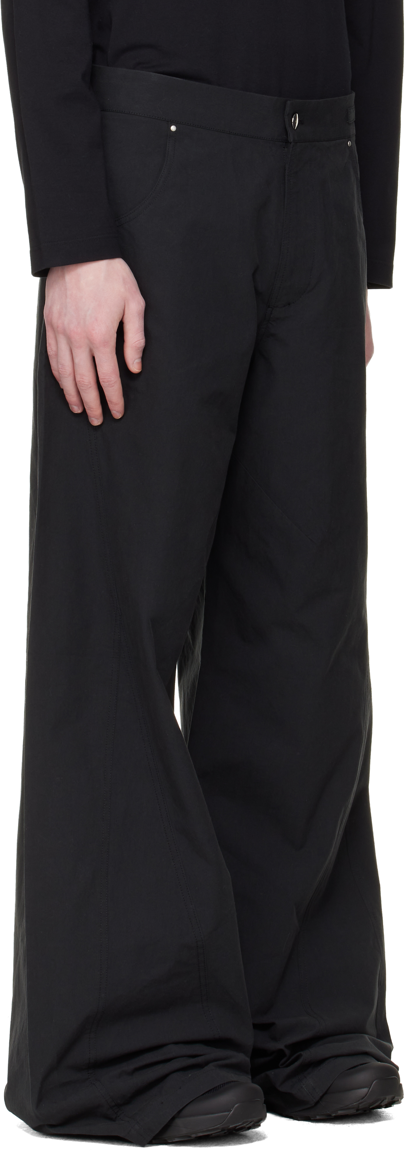Black Sella Trousers