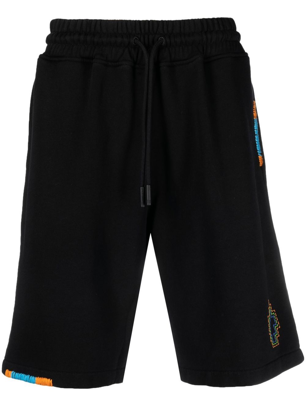 Stitch Cross track shorts - Black