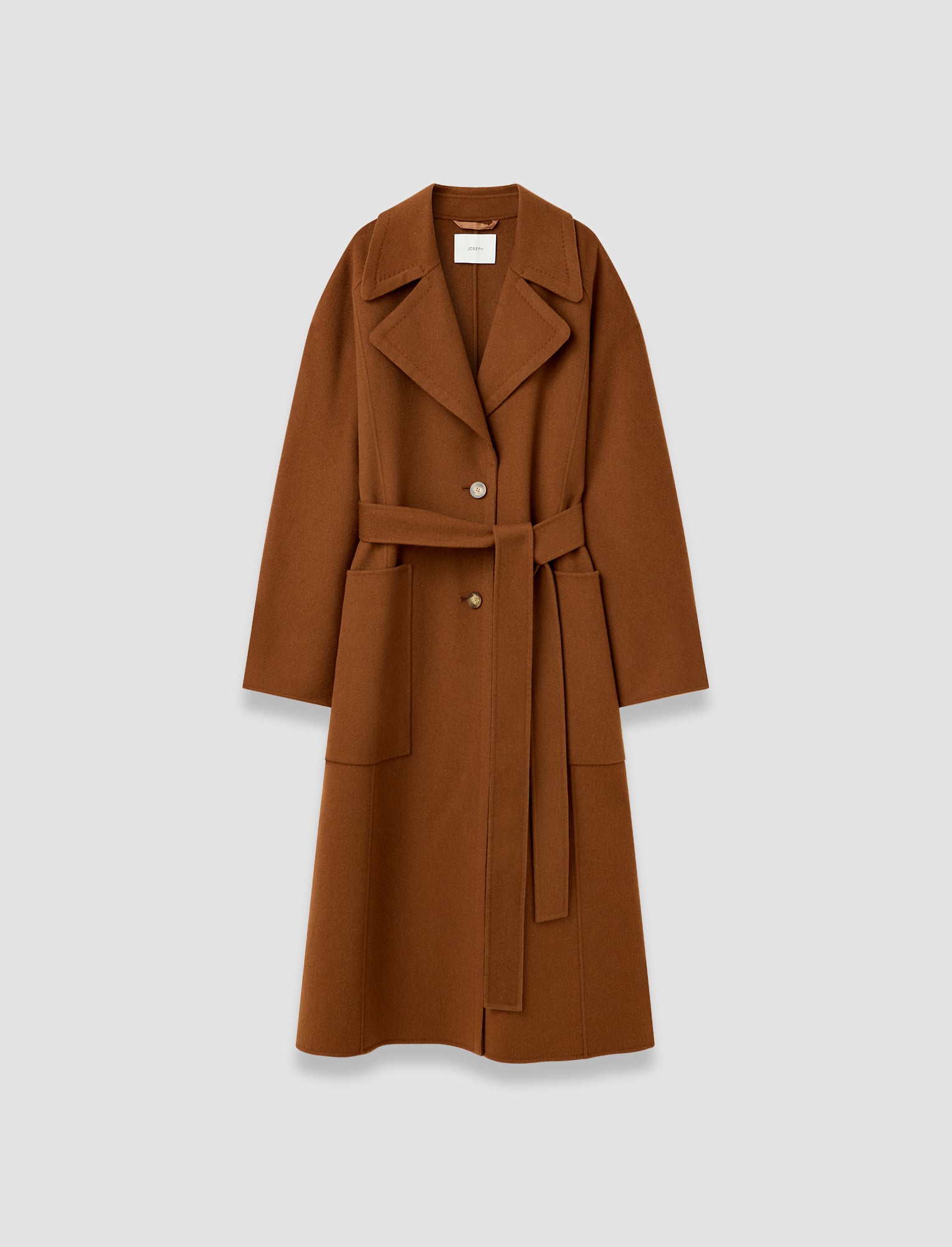 Spencer Double Face Cashmere Coat - 34