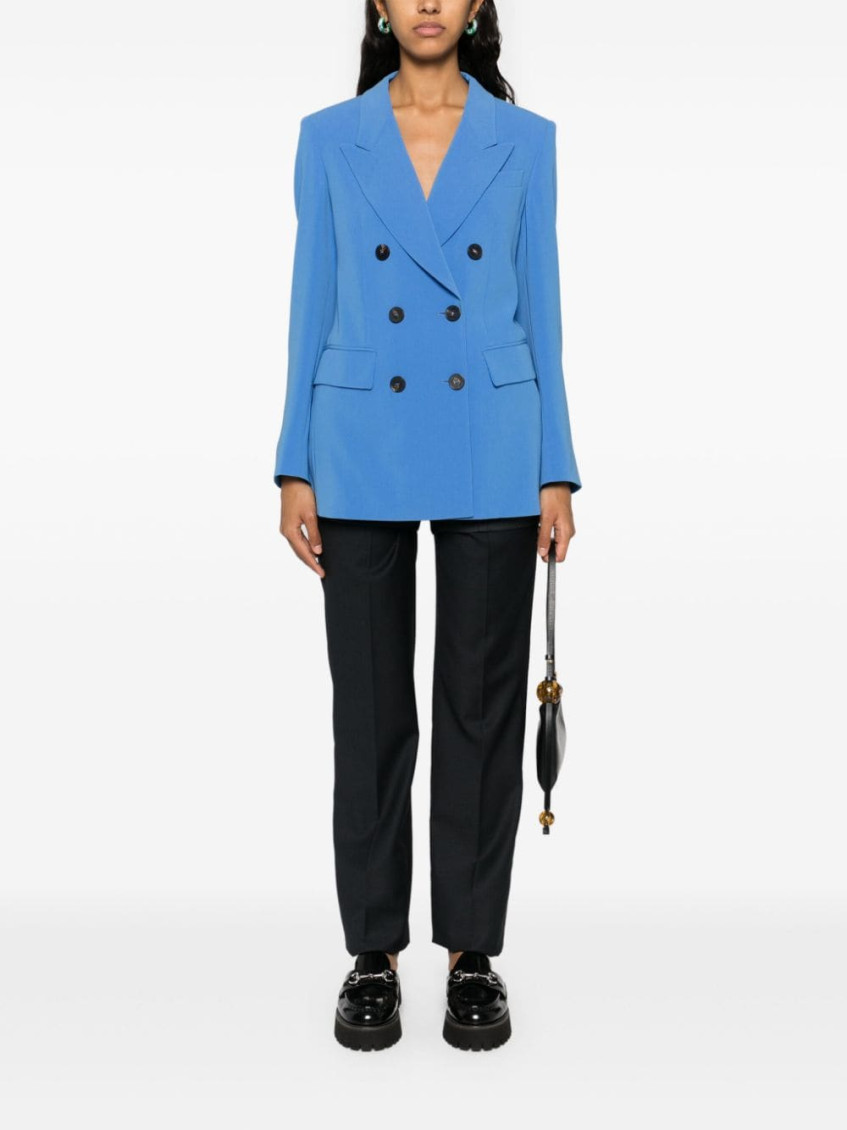 - Double-breasted Cady Jacket