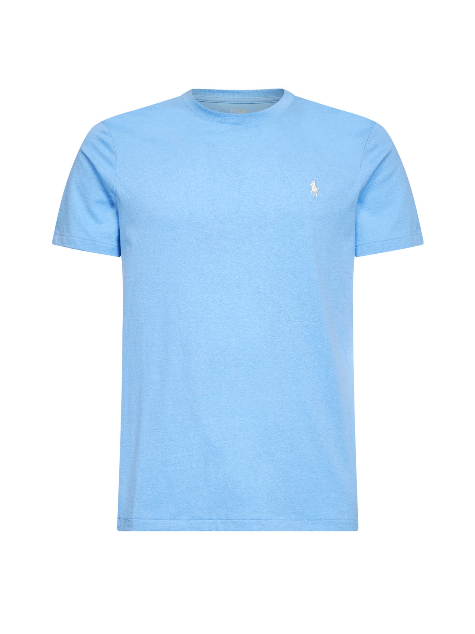Custom Slim-Fit Cotton T-Shirt — Blue