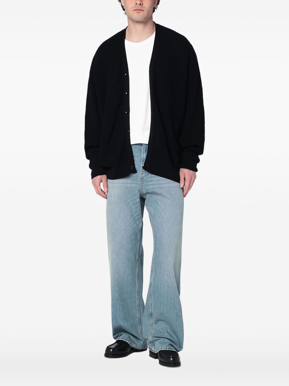 Wool cardigan - Black