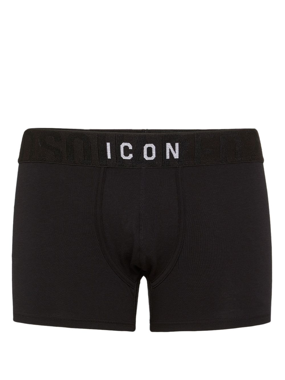 Icon logo-waistband boxers - Black
