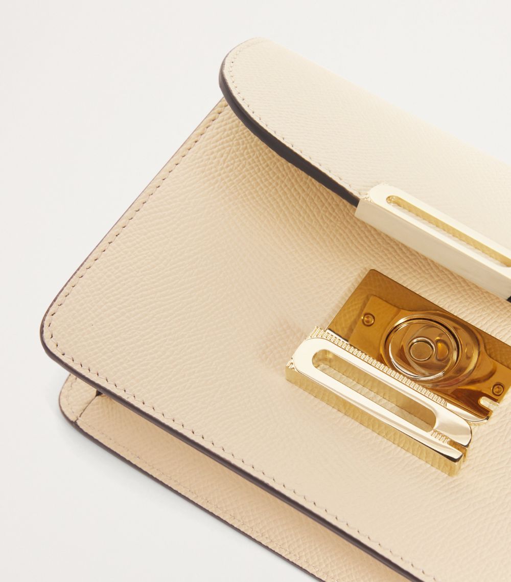Nano Leather B Buckle Cross-Body Bag