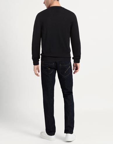 Man Sweater Midnight blue Size 40 Virgin Wool, Polyamide