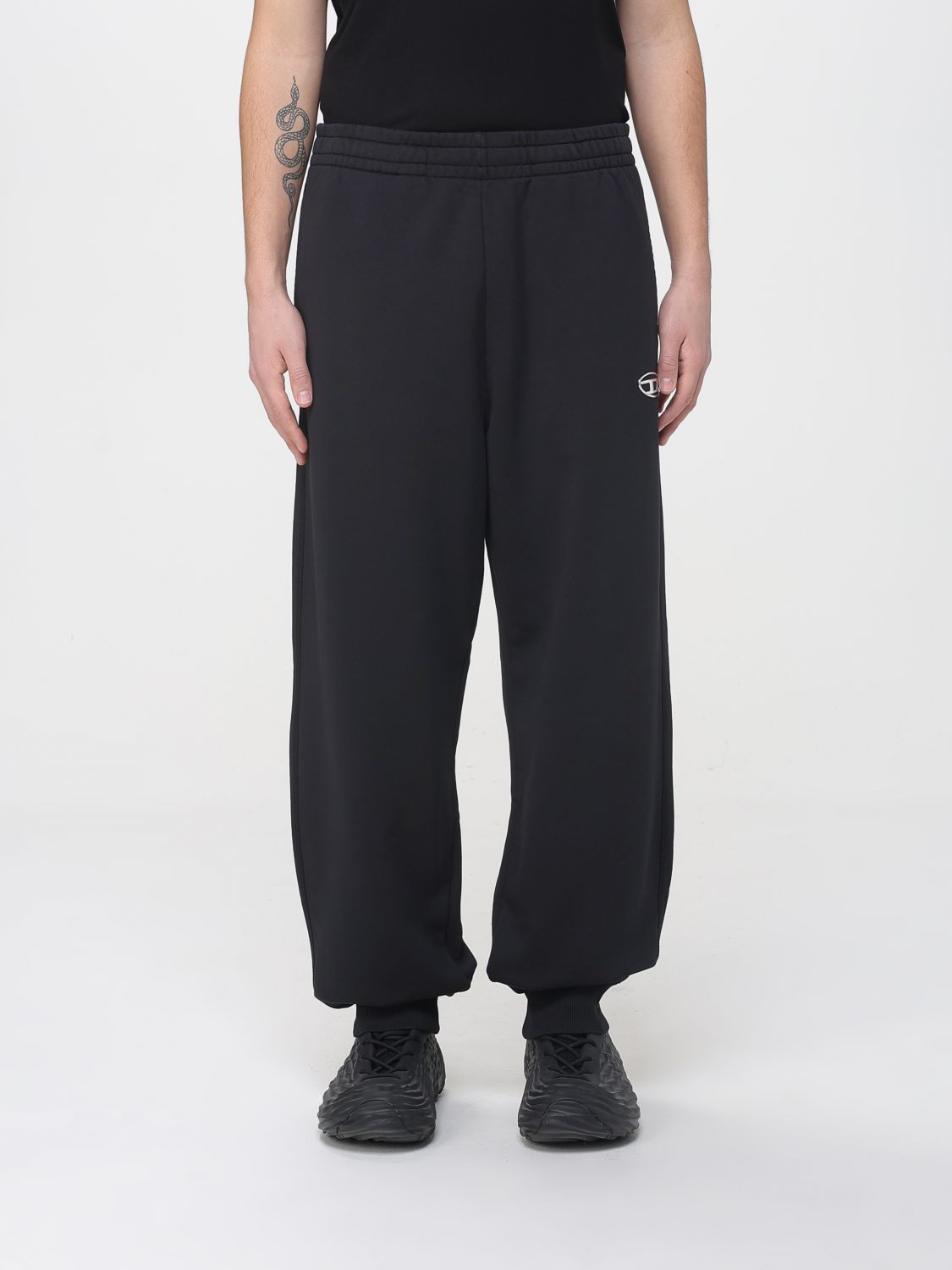 Pants Men color Black